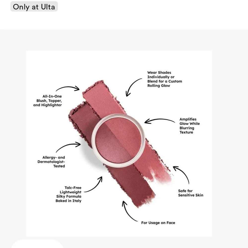 Dibs The Duet Baked Blush  Duo - Backstage